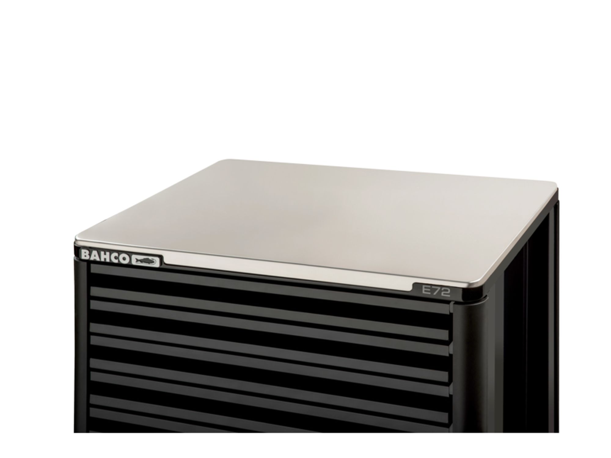 Encimera de acero inoxidable para los carros HUB de almacenamiento 1472K y 1482K de 30 mm x 501 mm x 682 mm